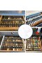 Clear Acrylic 4-Tier Spice Drawer Organizer, 2-Pack Expandable Rack Tray for Kitchen Drawers - 2