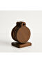Natural Acacia 4-Piece Stand Coasters - 2