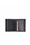 Black Leather Men's Wallet 730-1 - 3