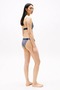 Women's Th Cheeky Side Tie Bikini Bottom - Navy Blue - 4