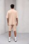 Ascension Printed Oversize 2 Thread Summer Men's Shorts Set - 4