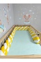 500 cm 4-Piece Knitted Protection Model / 90X190 Montessori Bed Door Gap Open - 3
