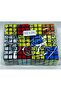 Intelligence Cube Mini Keychain, Intelligence Cube (Patience Cube) 3X3 cm - 1 2 Pieces Full Package - 2