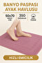 3 Pieces of 100% Cotton Best Absorbent Foot Towels |   Comfortable |   50X70Cm - 2