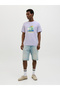 Jack Jones Jjbarbados Tee Ss Crew Neck Men's Purple Tshirt 12269416 -19 - 2