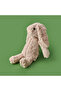 Soft Rabbit Figured Pillow - Beige - 16X35 cm - 3