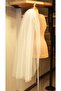 Bridal Veil-Wedding Veil Off White 1 Metre Length 3 Metre Width Oval Cut with Comb Intense Imagine Tulle - 2