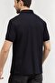Men's Polo Neck T-Shirt Navy Blue - 5
