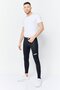 Men Sportswear Fit Brand Logo Training Tights, Black - 4