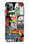 iPhone 11 PRO MAX Compatible Palestine Freedom Collage Transparent Silicone Case