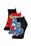 Marvel Avengers 3-Piece Boy's Cotton Booties Socks Set - Z8967a6ns