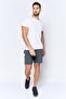 Men 7 Inseam Sportswear Fit Training Compression Shorts, Dark Grey - 3