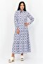 Women Allover Print Maxi Dress, Multicolor