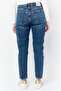 Women Classic Fit Washed Stretchable Jeans, Blue - 3
