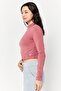 Women Sportswear Fit Long Sleeves Training Top, Rust Pink - 2