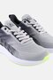 Men Brand Logo Lace Up Training Shoes, Grey - 3