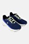 Women Lace Up Running Shoes, Navy