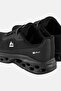 Women Lace Up Running Shoes, Black - 2