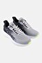 Men Brand Logo Lace Up Training Shoes, Grey