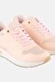 Women Lace Up Casual Shoes, Peach - 3