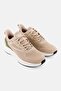 Women Lace Up Outdoor Shoes, Beige
