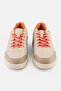 Women Low Cut Lace Up Casual Shoes, Beige - 4