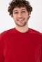 Men's Comfort Fit Crew Neck Red T-Shirt 50305990 -Vr030 - 3