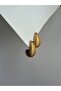 Steel Gold Bold Drop Altoona Earrings -Not Tarnish- - 3