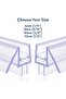 Hipple Home 2-Pack Frameless Shower Door Bottom Seal Strip (5/16 x 39" (8mm)) - 7