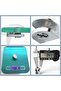 Sayayo Chrome Glass Shelf Brackets - Wall Mounted Metal Glass Clamp Supports, 4 Pcs, Adaptive 5-8MM - 8