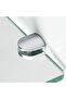 Sayayo Chrome Glass Shelf Brackets - Wall Mounted Metal Glass Clamp Supports, 4 Pcs, Adaptive 5-8MM - 2