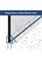 Hipple Home 2-Pack Frameless Shower Door Bottom Seal Strip (5/16 x 39" (8mm)) - 5