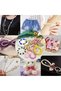 15 Colors 150Pcs 8mm Glass Pearl Necklace Bangle Jewelry Making Supplies - 3
