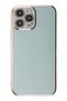 iPhone 14 Pro Max Case Volet Silicone - Light Green Drstr - 2
