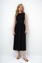 Black Hidden Zipper Sleeveless Premium Guipure Dress Alc-X14143 - 4