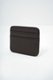 Women's Bitter Brown Faux Leather Card Holder Size Zippered Mini Wallet Alc-X14076 - 3