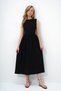Black Hidden Zipper Sleeveless Premium Guipure Dress Alc-X14143 - 5