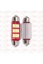 قطعتان من لمبة السقف LED للسيارات LED Sofit Led 39 مم أبيض - 3