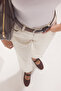 Brown Suede Bow Square Toe Mary Jane Women's Ballet Flats Takss25Be00038 - 2