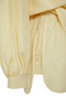 Yellow Striped Woven Beach Shirt-Shorts Set Tbess25Au00053 - 10