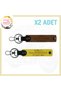 Name Plate A(-) Blood Group Written Special Design 2 Keychain for Motorcyclist, , Light Brown-Yellow