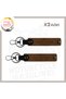 Light Brown, for Speed ​​Lovers, Name Plate and 0- Blood Type Written Special Production Set of 2 Keychains, Gift