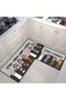 Water & Oil Absorbent Kitchen Floor Mat 2-Piece Set, Long Runner, Non-Slip, Gray