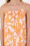 Women's Orange Maxi Size Woven Dress 50300899-Vr202 - 5