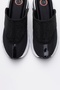 Glea Black Stone Mesh Closed Toe Women's Slippers - 2