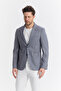Zenova Men's Navy Half Lined Bag Pocket Spring-Summer Sports Blazer Jacket - 4