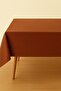 Luna Series Velvet Textured Table Cloth - Tile - 3