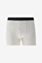 Men's Premium Cotton Black-Gray-Anthracite 3 Pack Flexible Boxer - 2