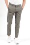 Men's Khaki Slim Fit Stretch Fabric Cotton Chino Trousers - 4200 - 2