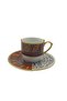 Patterned Coffee Cup Set for 6 People - 2